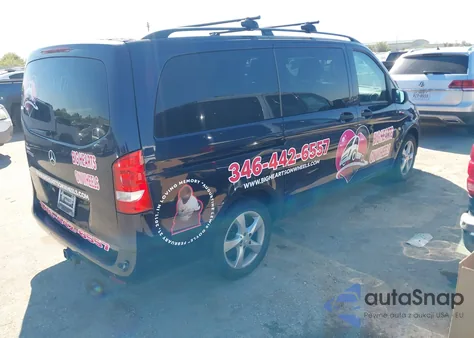 2016 Mercedes-Benz Metris z USA, uszkodzony, nr VIN WD4PG2EE2G3098716